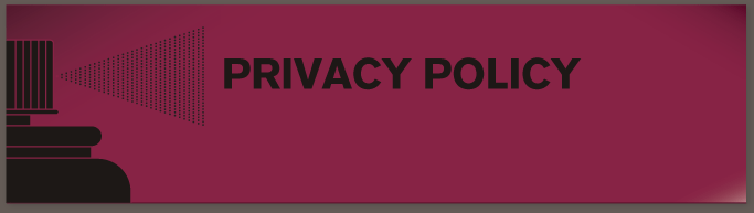 Privacy policy banner